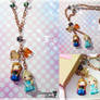 Frozen Sisters Elsa and Anna Necklace