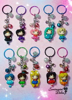 Sailor Moon Crystal Keychains
