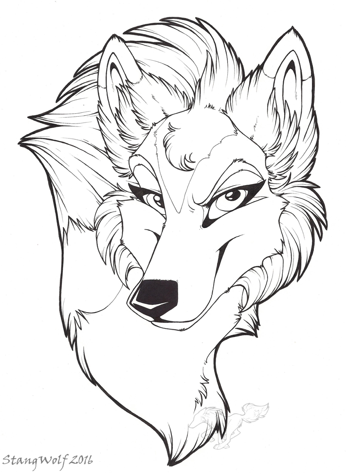 Headshot: Tala Ink by StangWolf