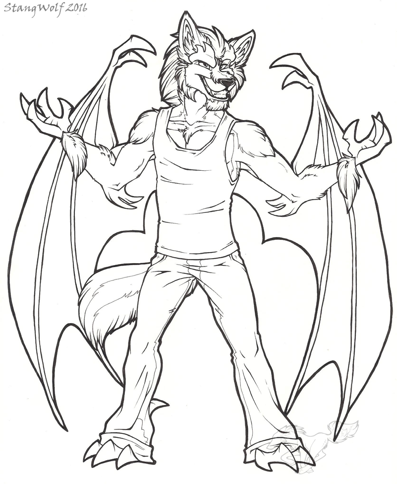 Gargoyle Nashoba Ink by StangWolf