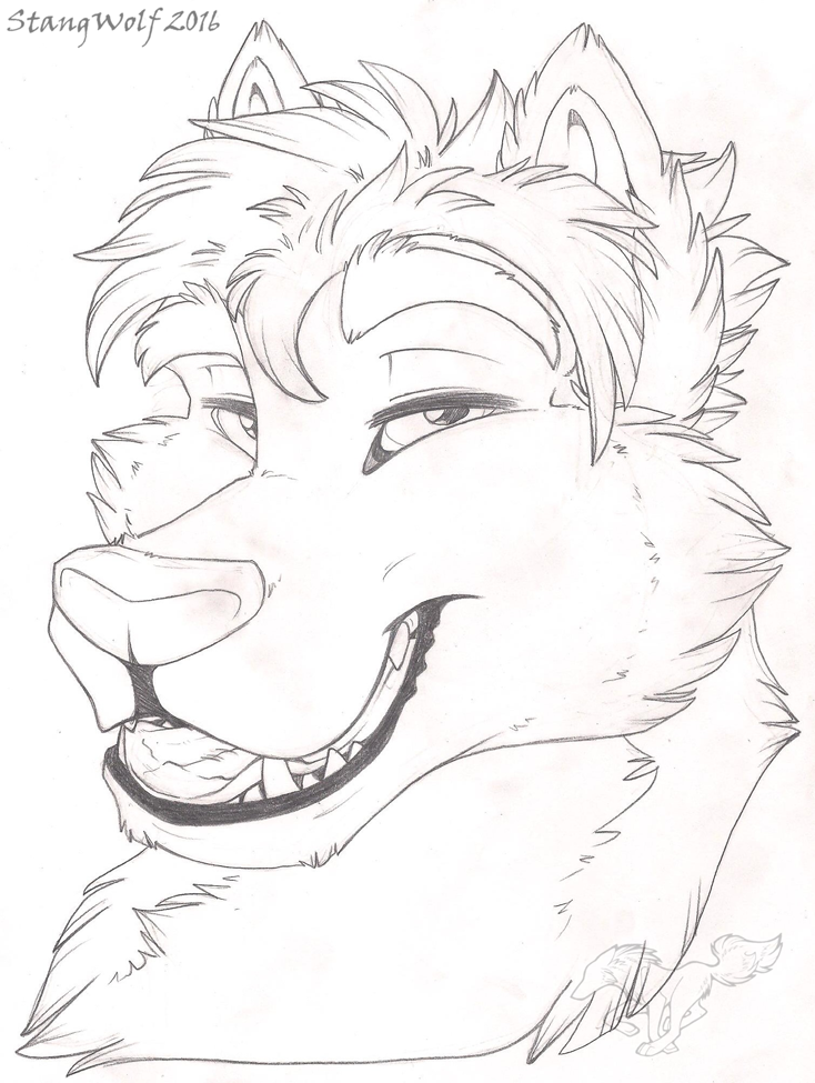 Headshot: Kaz by StangWolf