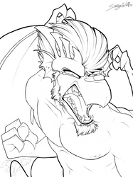 Monster Lineart