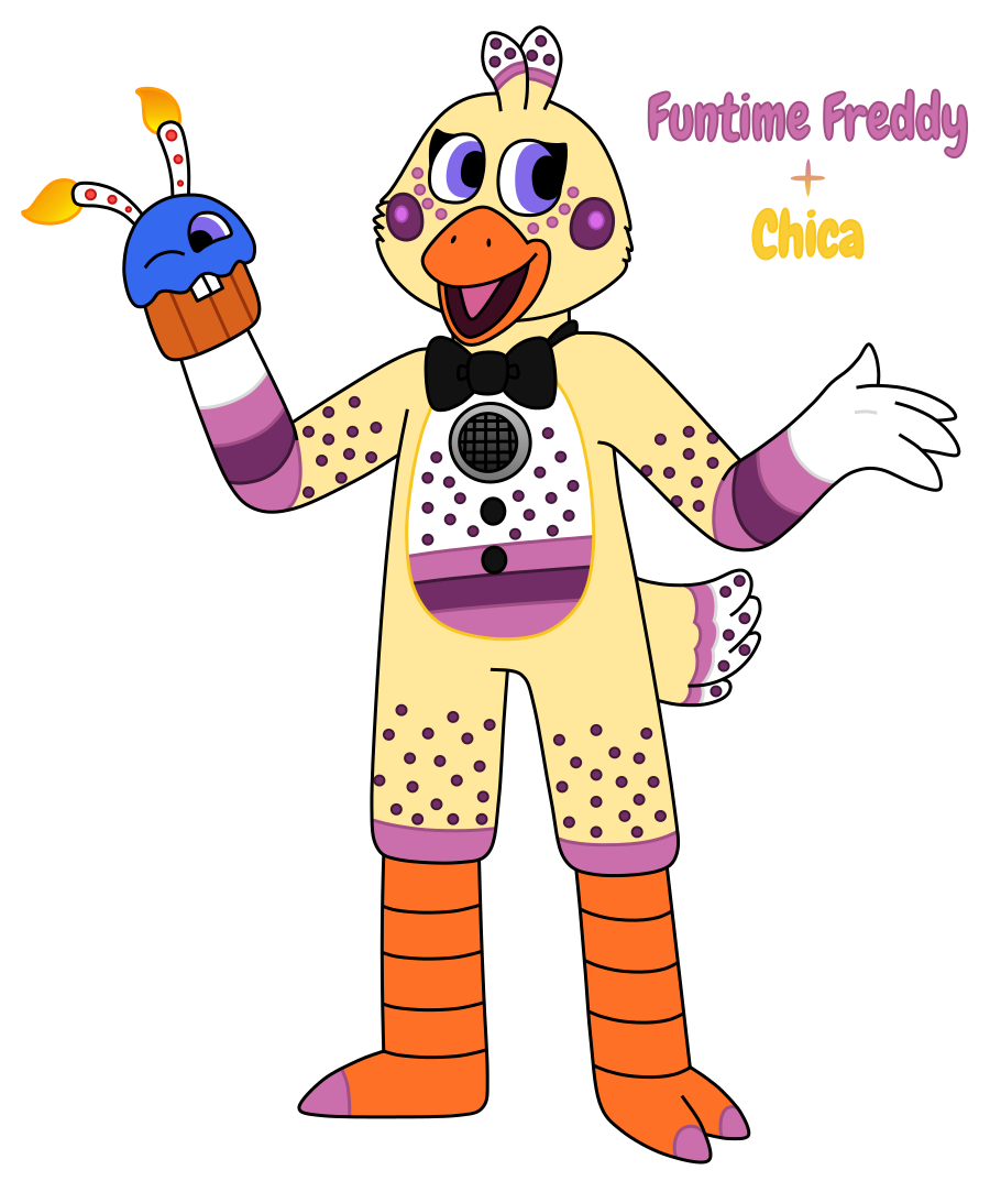 FNaF Gacha Result #12 - Funtime Freddy + Chica by moon-adopts13 on ...
