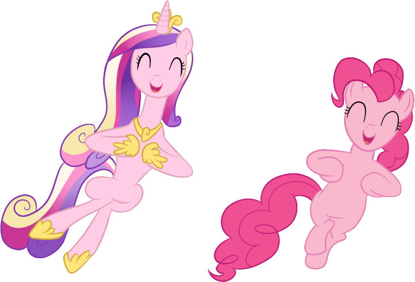 Cadence and Pinkie Pie