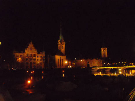 Fraumunster Kirche and St. Peter Kirche