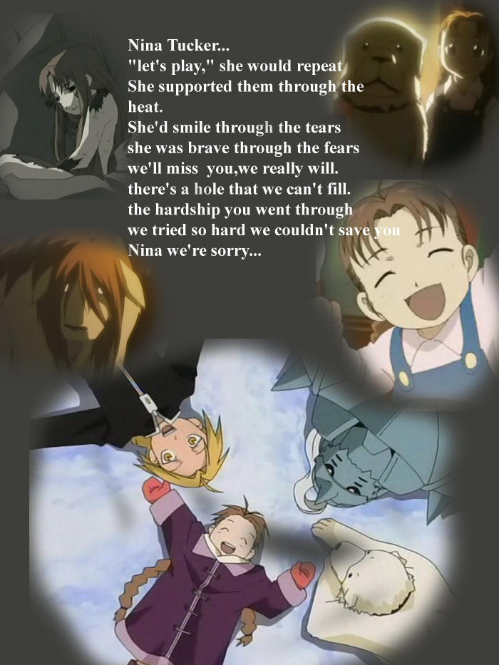 In memory of Nina Tucker by hidden-nightmare on DeviantArt