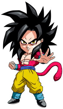 goku ssj4 chibi