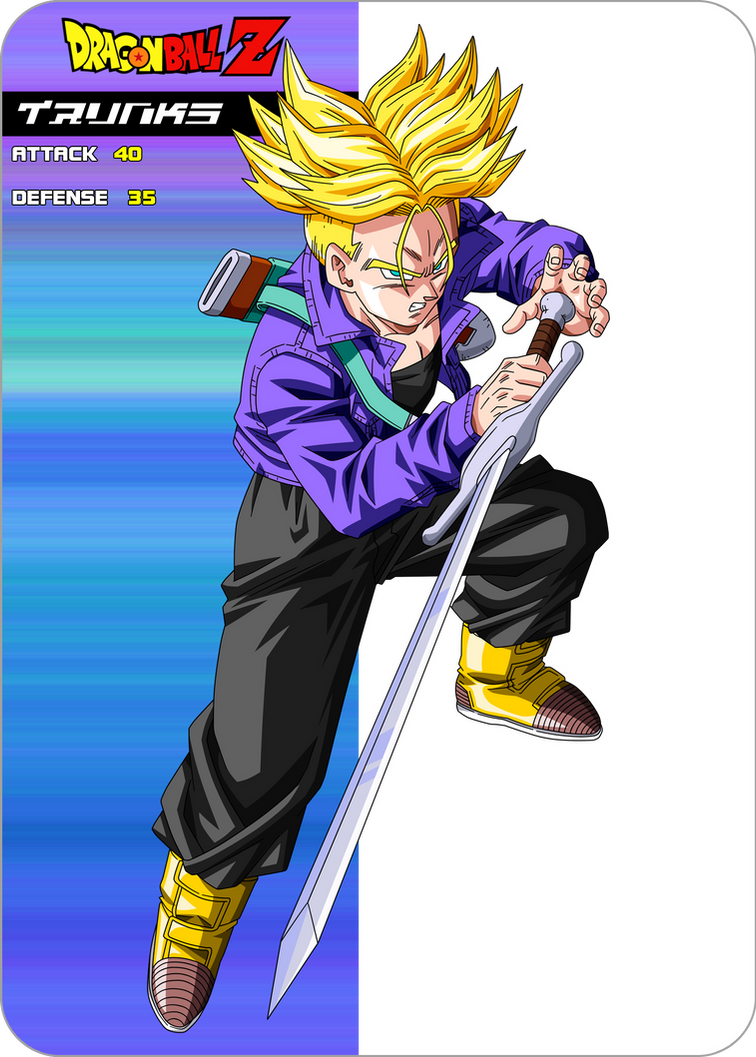 trunks ssj sword card by maffo1989 on DeviantArt