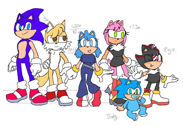Sonic kids by Creamthecuterabbit on DeviantArt