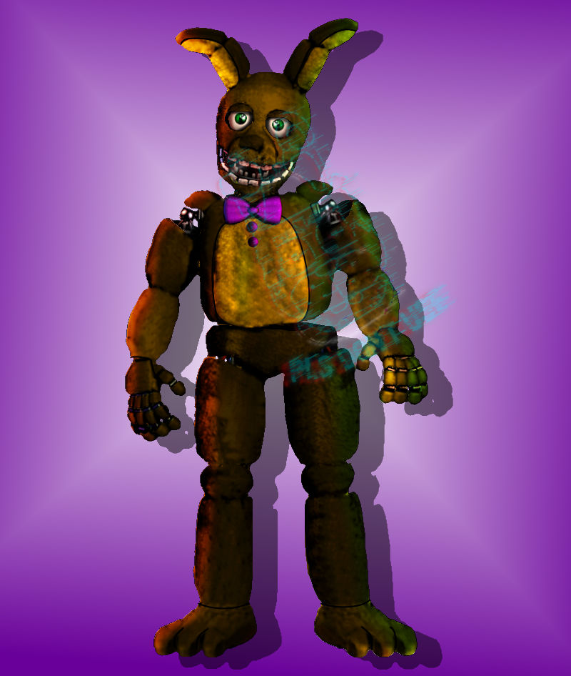 SpringBonnie by wanderingbonzi on DeviantArt