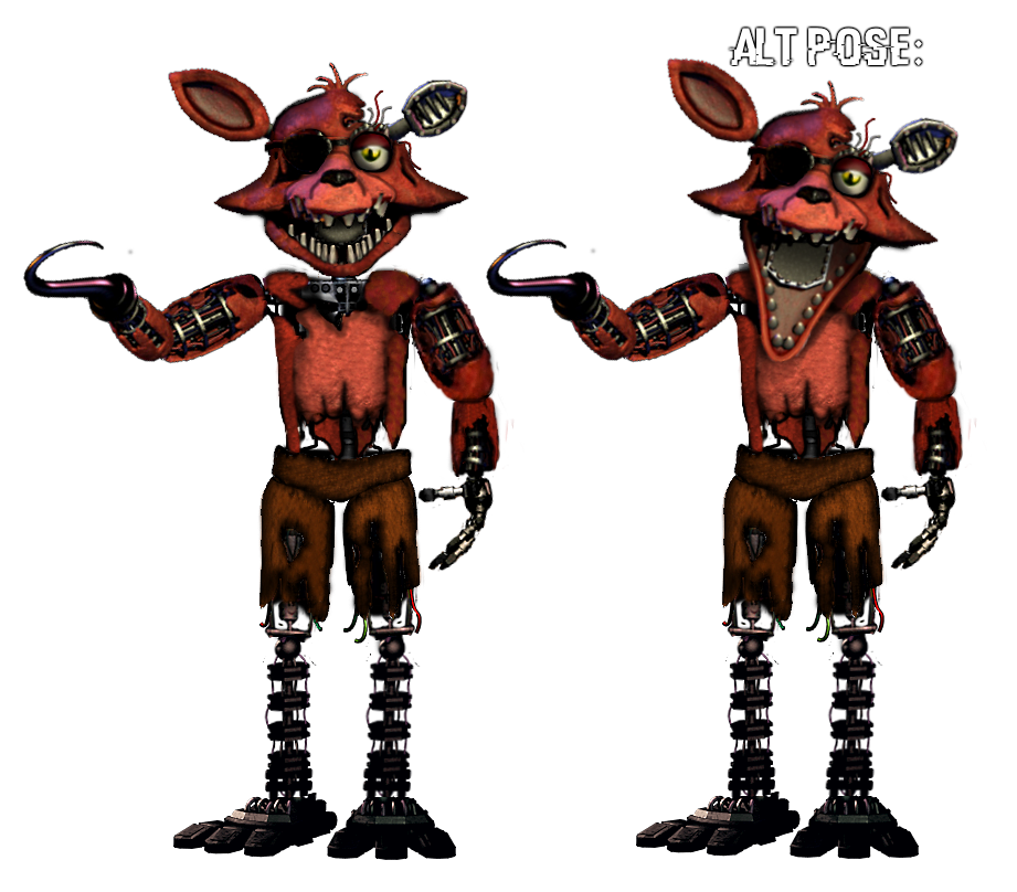 FNAF 2 Withered Foxy full body by Enderziom2004 on DeviantArt