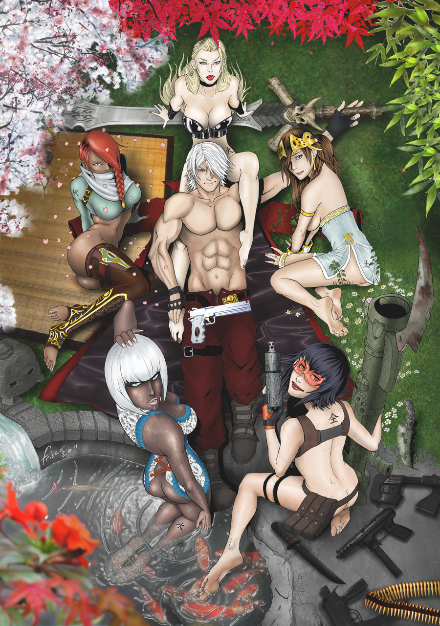 Dante and his girls