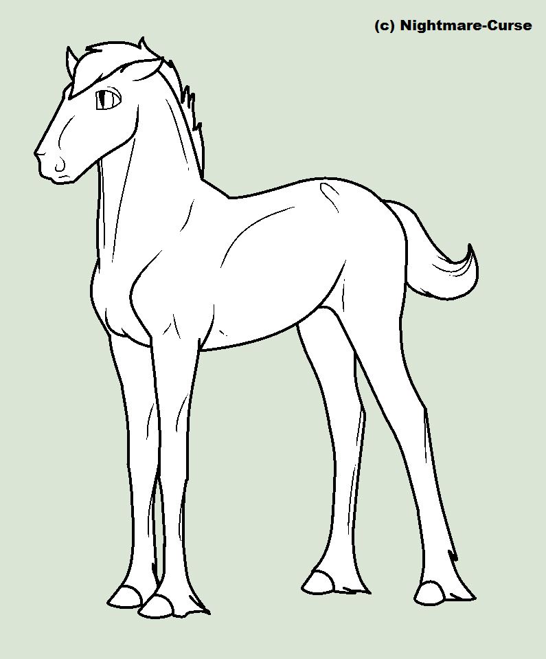 Bloodline Foal Lines MS Paint Friendly