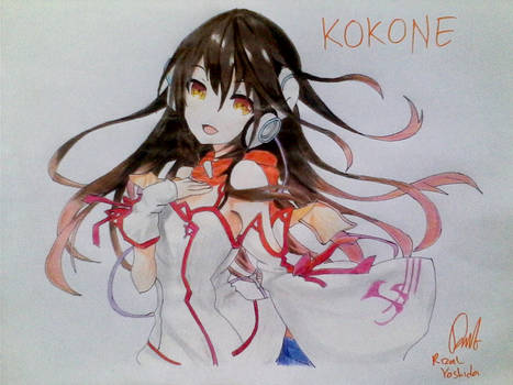 Kokone ( VOCALOID 3 ) ART