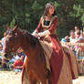 Medieval dance on horses4