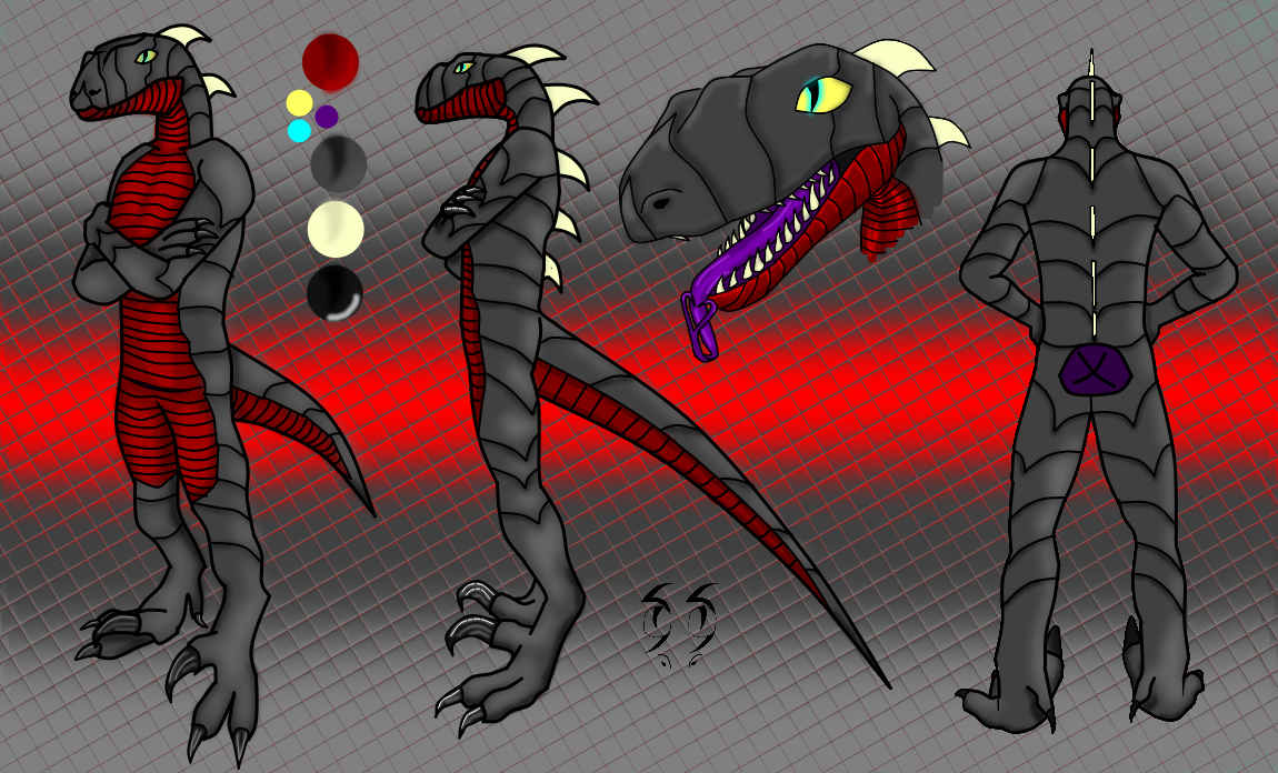 Hemi SocialScalie Raptor Ref Sheet