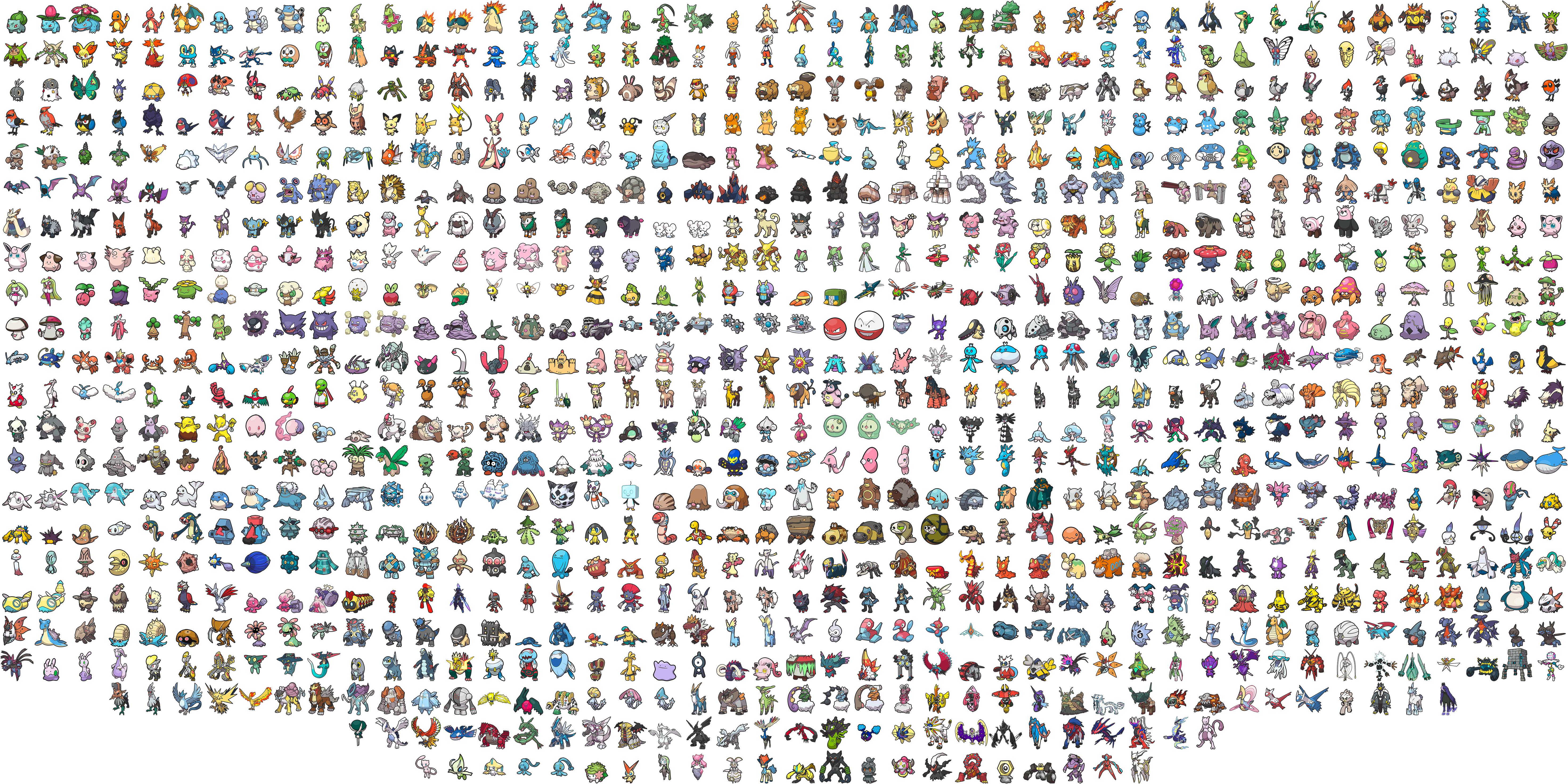 Pokemon type order inconsistency (UPDATED) by PixelleapNetworkOnDA on  DeviantArt