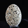 some new carved goose eggs
