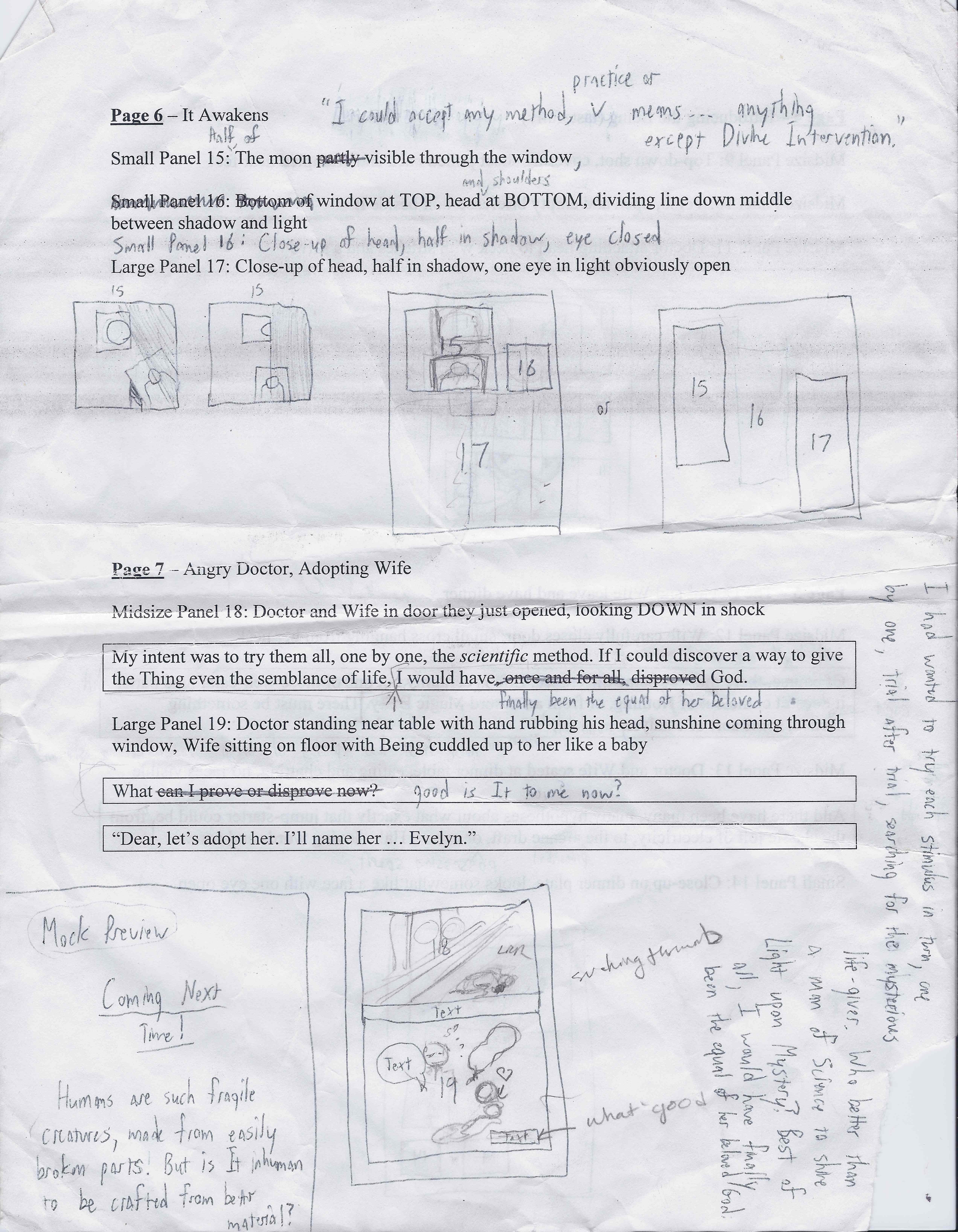 Aus Akasha - script page 4