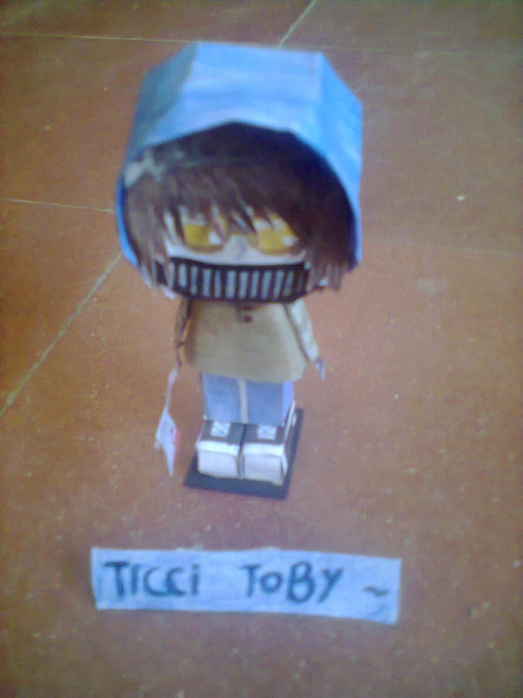Paper Model Toby Papercraft Toby by Zafira15 on DeviantArt