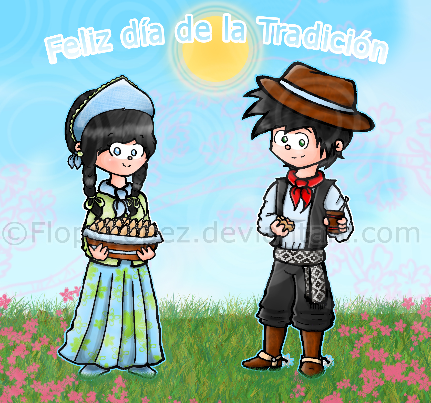 Feliz dia de la Tradicion by FlopyLopez on DeviantArt