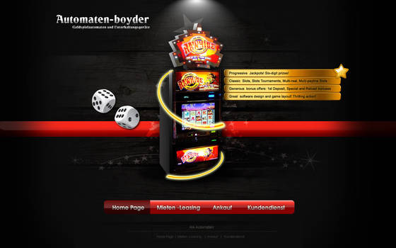 Automaten Web Page Design