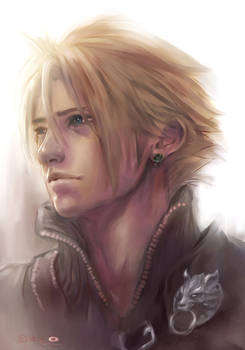 Cloud Strife_color_fan art