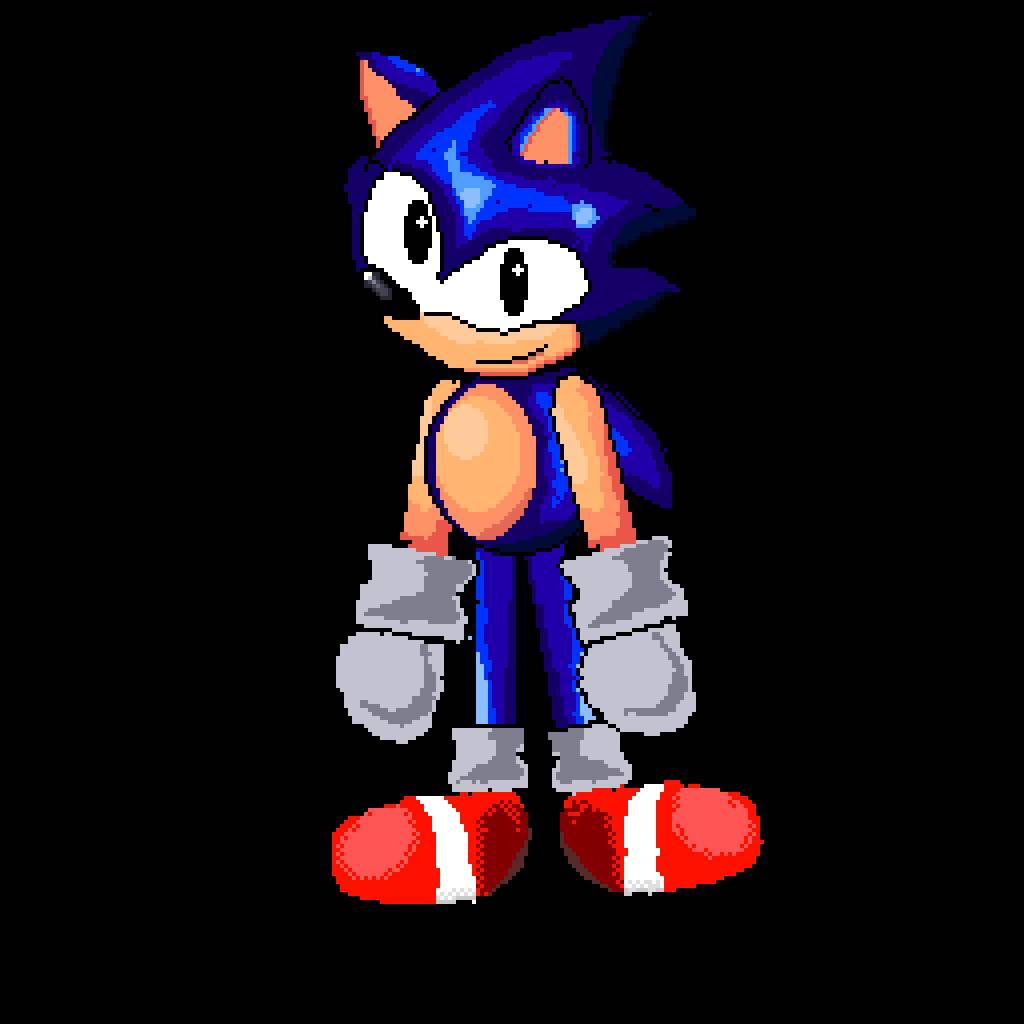 Ova Sonic Color In Sonic ova Sprite by red949494 on DeviantArt