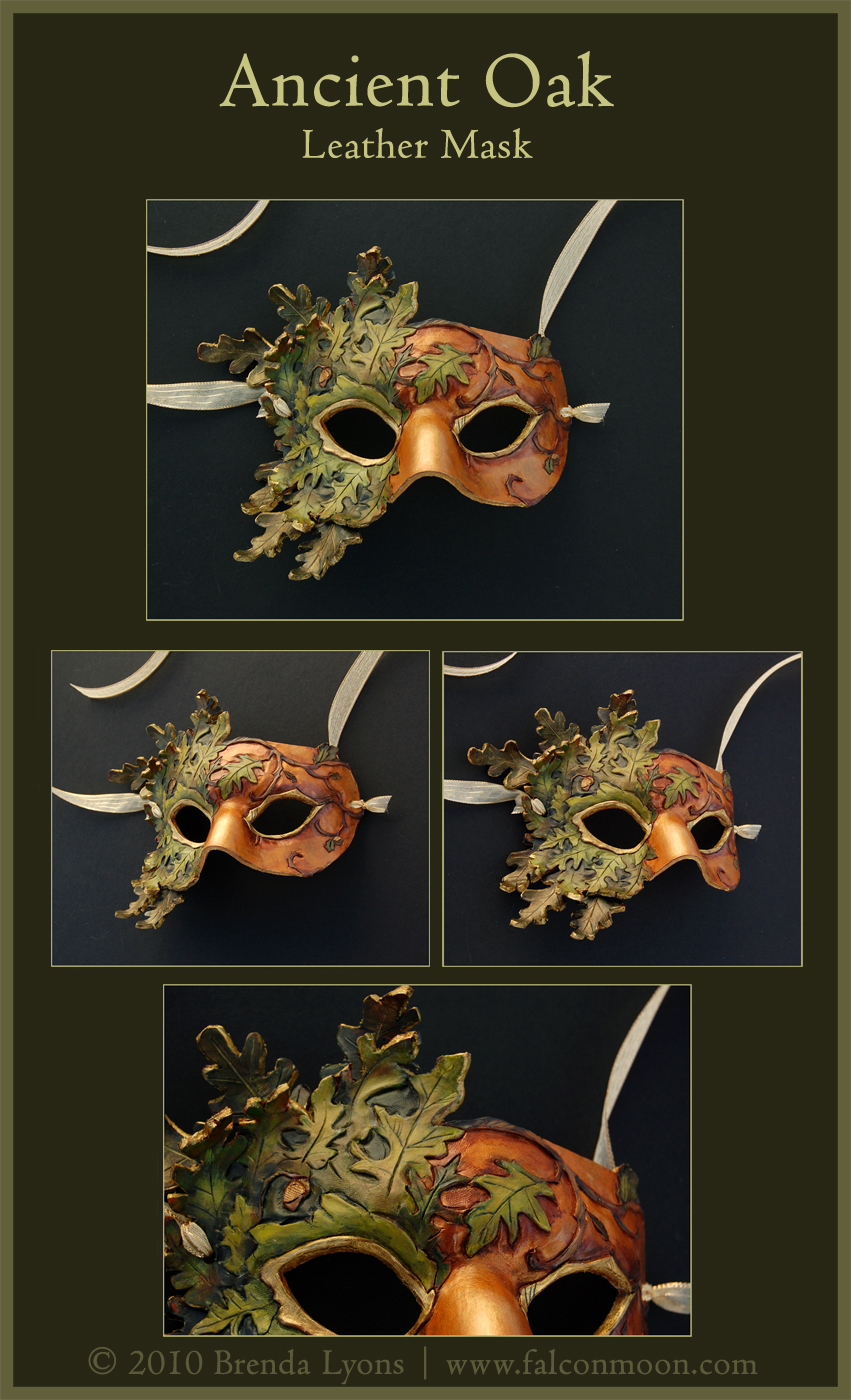 Ancient Oak - Leather Mask