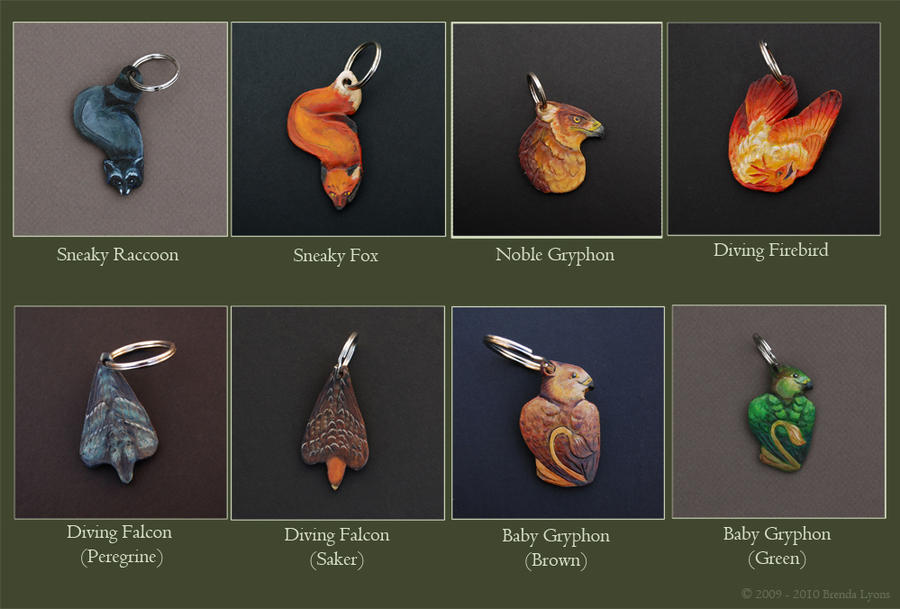 Leather Keychain Examples by windfalcon on DeviantArt