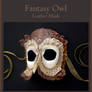 Fantasy Owl - Leather Mask