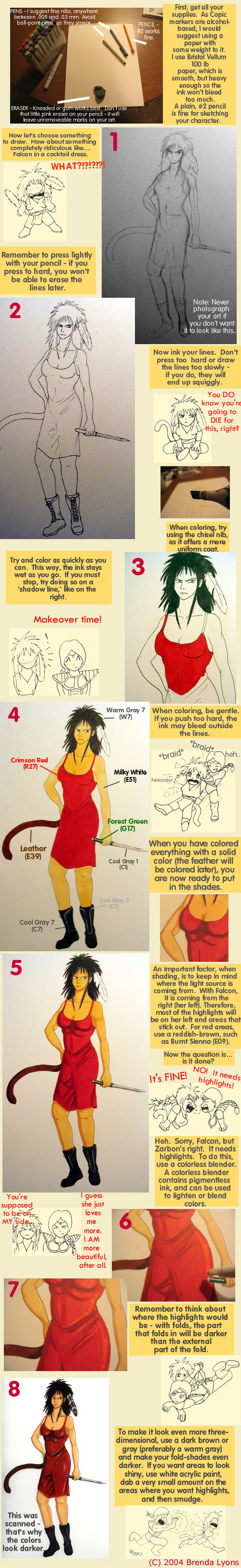 Copic Marker Tutorial