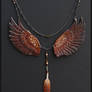 Royal Gryphon Leather Necklace