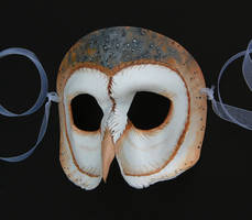 Barn Owl Mask - Revised