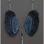 Harpy Eagle Wings - Leather Pendant