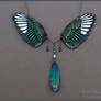 Magpie Wings - Leather Necklace