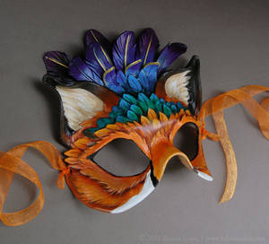 Featherfox - Leather Mask