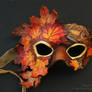 Autumn Maple II - Leather Mask