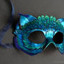 Dusk Featherfox Leather Mask