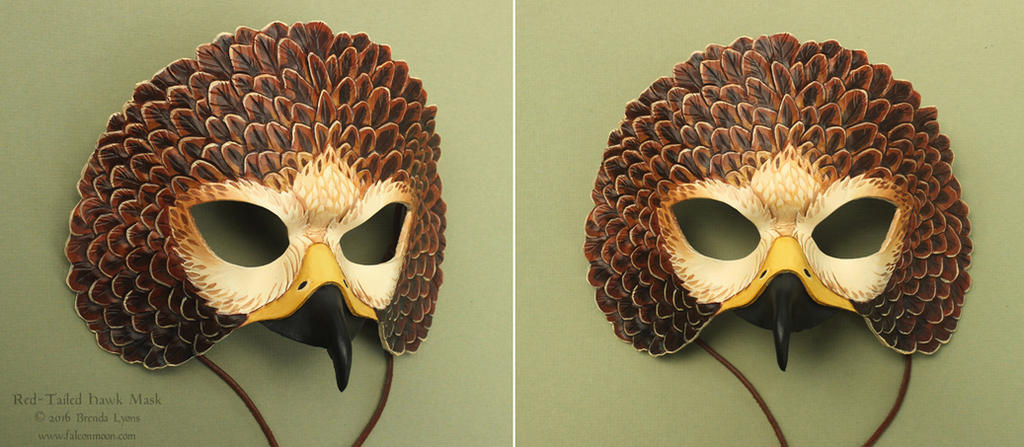 Red-Tailed Hawk Mask II by windfalcon on DeviantArt