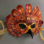 Simple Autumn Falcon Mask