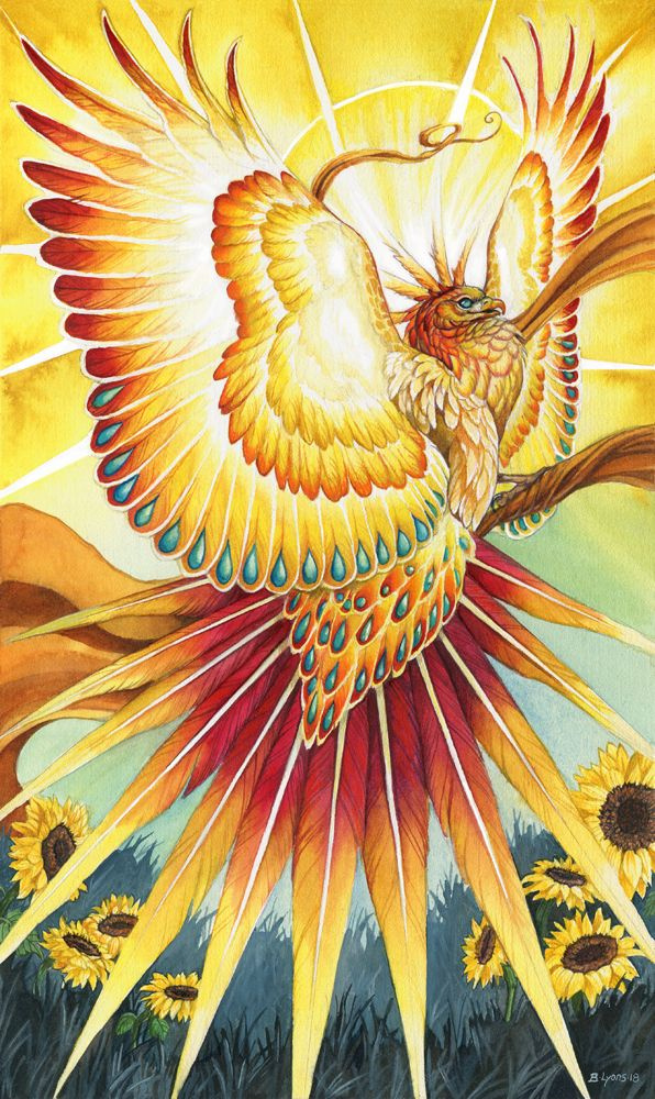 The Sun - 78 Mythical Tarot