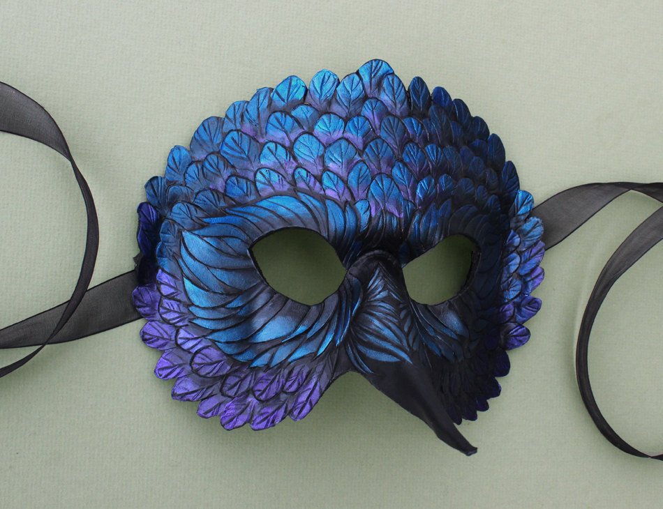 Colorful Crow Mask