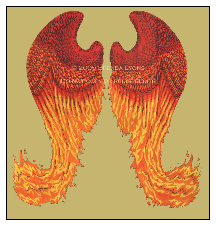 Phoenix Wings - Tattoo by windfalcon on DeviantArt Phoenix Wings - Tattoo by windfalcon on DeviantArt