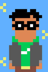 TBBT C64 Leonard Pixel Art