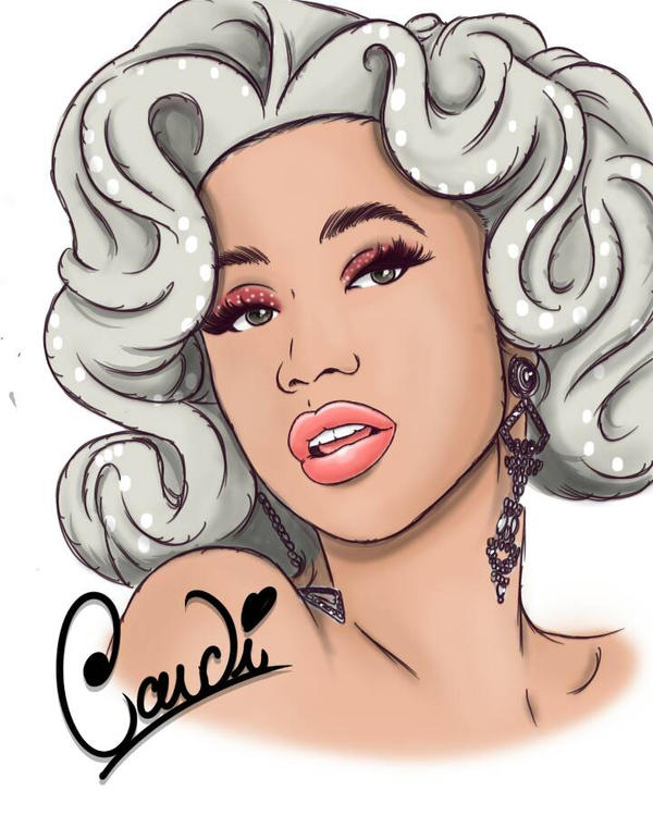 Cardi B By Stantoonz On DeviantArt