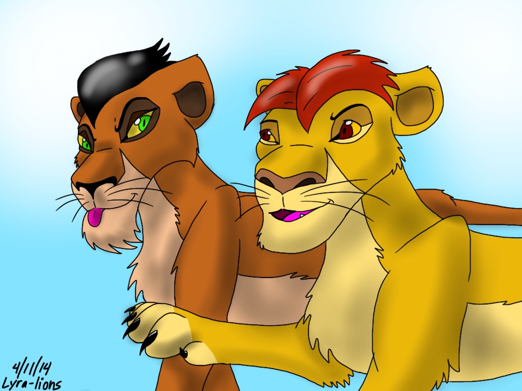 Taka and Mufasa by Lyralions on DeviantArt
