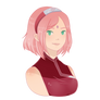 Sakura Haruno: Blinking animation