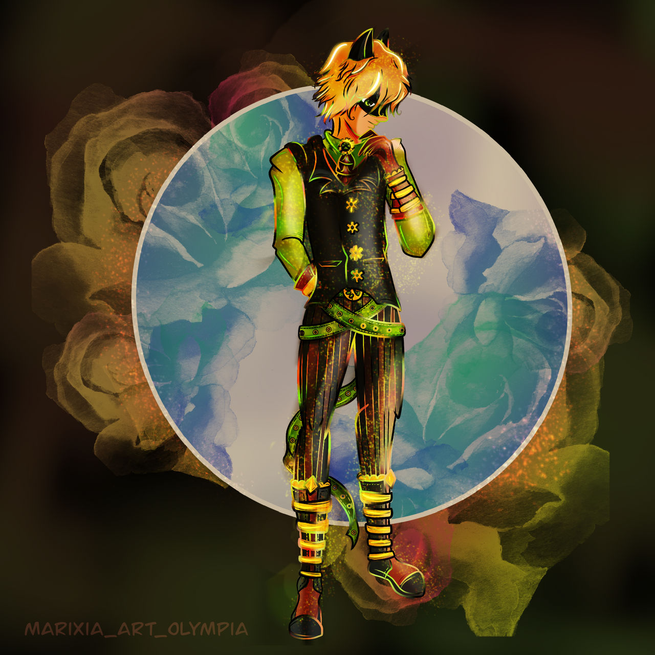 Steampunk Chat Noir By Marixiaolympia On Deviantart Steampunk Chat Noir By Marixiaolympia On Deviantart