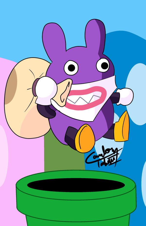 Nibits Rabbit Nabbit Art Card by Carlos Tablit by CaloyPinoy on DeviantArt